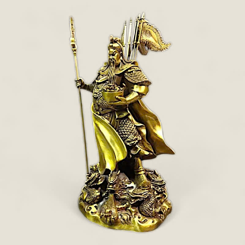 Tượng Quan Công Đứng Rồng 4 Tượng Quan Công Đứng Rồng - Ảnh 4