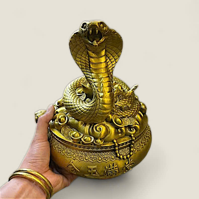 Tượng Rắn tài lộc phong thủy 12 con giáp 7 Tượng Rắn tài lộc phong thủy 12 con giáp - Ảnh 7