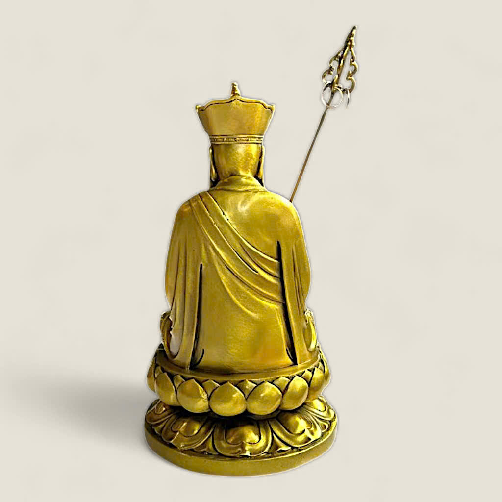 Tượng Phật Địa Tạng Vương (đồng vàng cao cấp) 7 Tượng Phật Địa Tạng Vương (đồng vàng cao cấp) - Ảnh 7