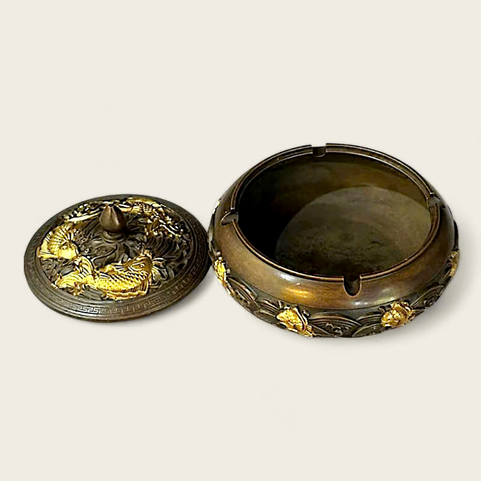 Gạt tàn Cá chép quần hội 6 Gạt tàn Cá chép quần hội - Ảnh 6