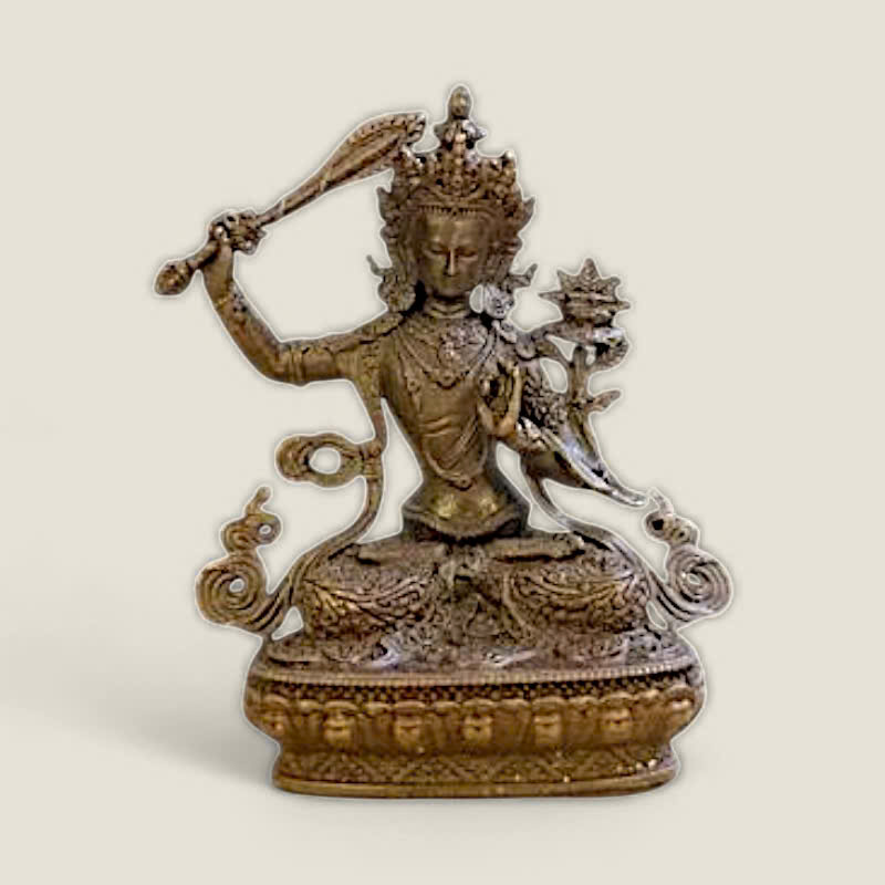 Tượng Đức Văn Thù Sư Lợi - Mật Tông 1 Tượng Đức Văn Thù Sư Lợi - Mật Tông