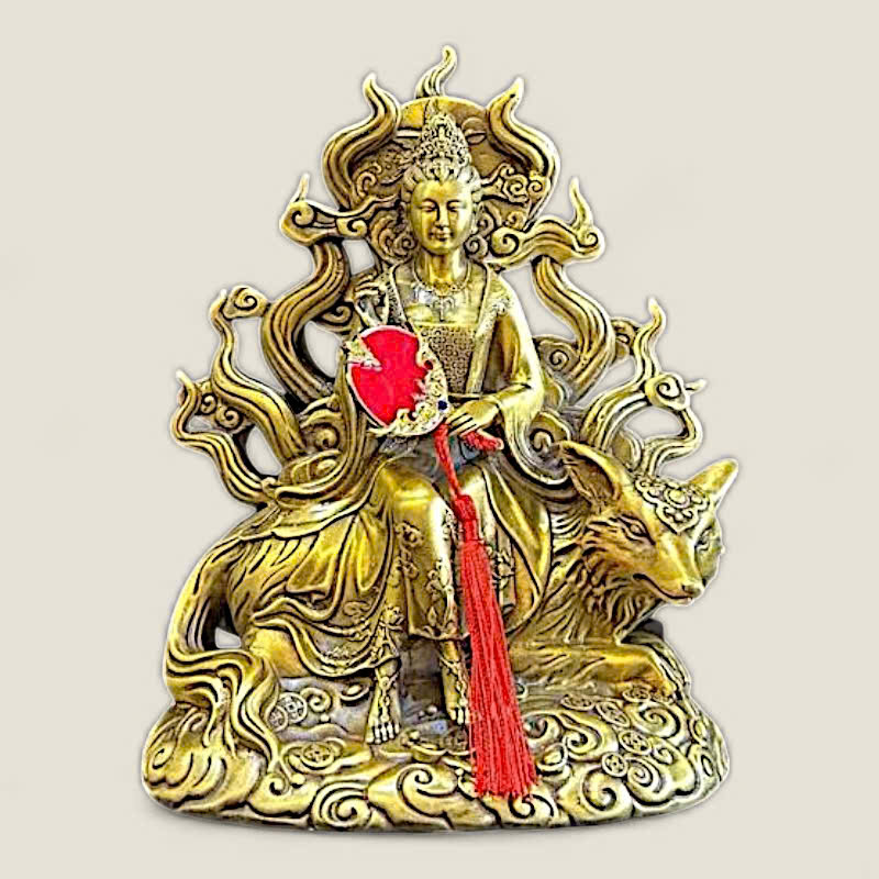 Tượng Cửu vỹ hồ 1 Tượng Cửu vỹ hồ