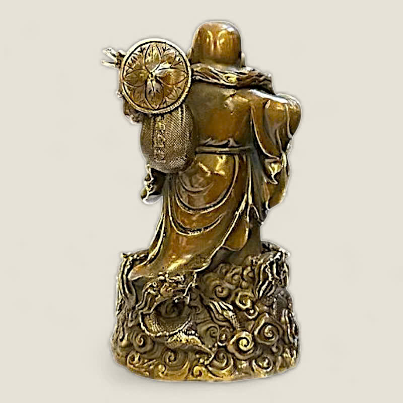 Tượng Di Lặc Đứng Rồng 3 Tượng Di Lặc Đứng Rồng - Ảnh 3