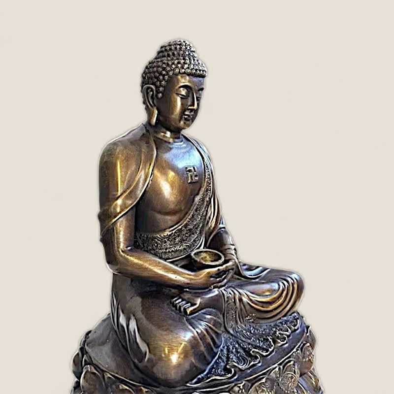 Tượng Phật A Di Đà size 30 5 Tượng Phật A Di Đà size 30 - Ảnh 5