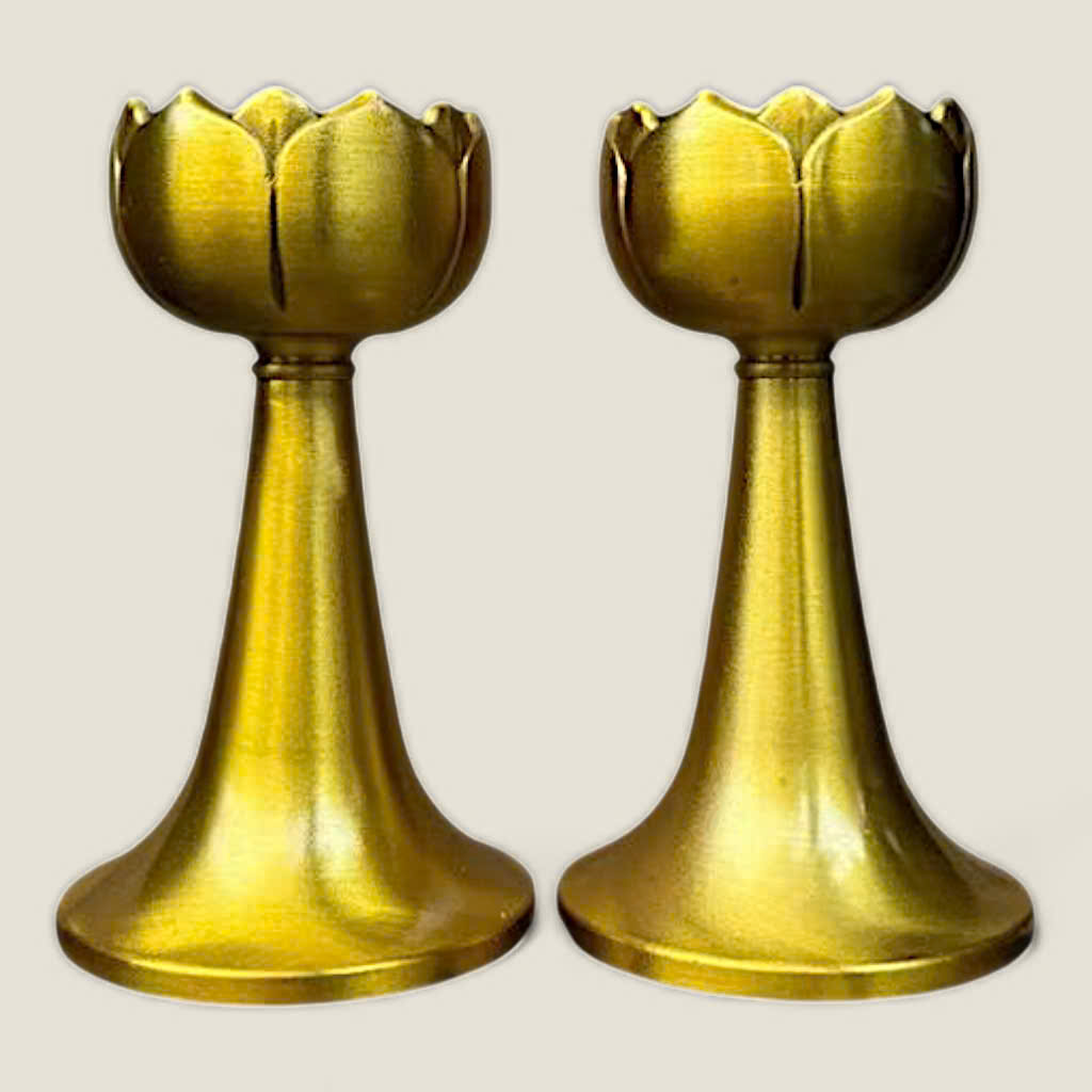 Chân Đèn Hoa Sen 1 Chân Đèn Hoa Sen