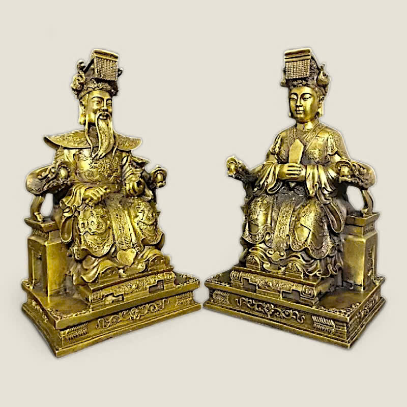 Bộ tượng Ngọc Hoàng - Thiên Hậu 2 Bộ tượng Ngọc Hoàng - Thiên Hậu - Ảnh 2