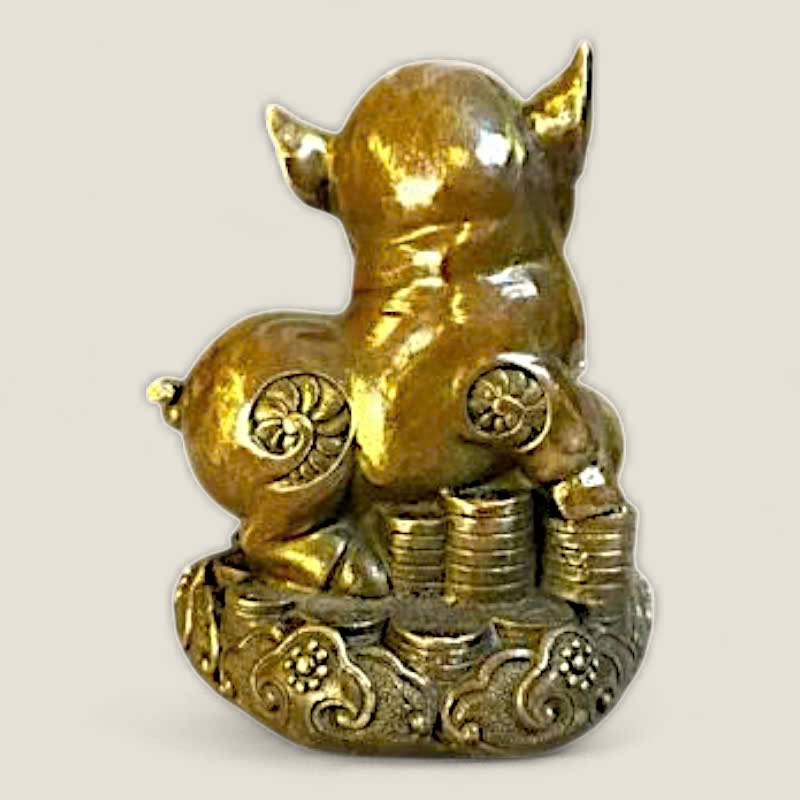 Tượng Heo Đắc Lộc - Phong thủy 12 con giáp 3 Tượng Heo Đắc Lộc - Phong thủy 12 con giáp - Ảnh 3