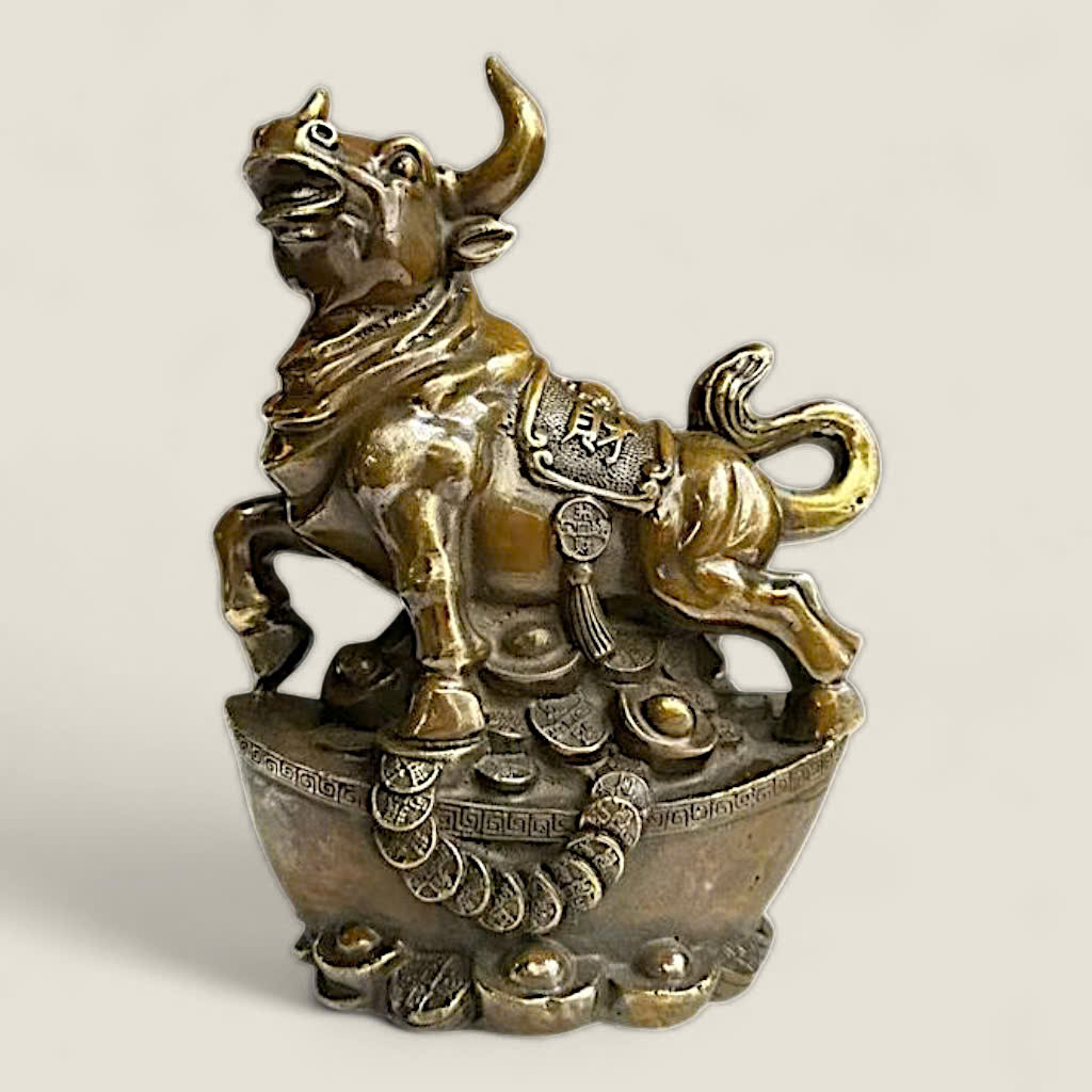 Tượng Trâu Kim Tiền 1 Tượng Trâu Kim Tiền