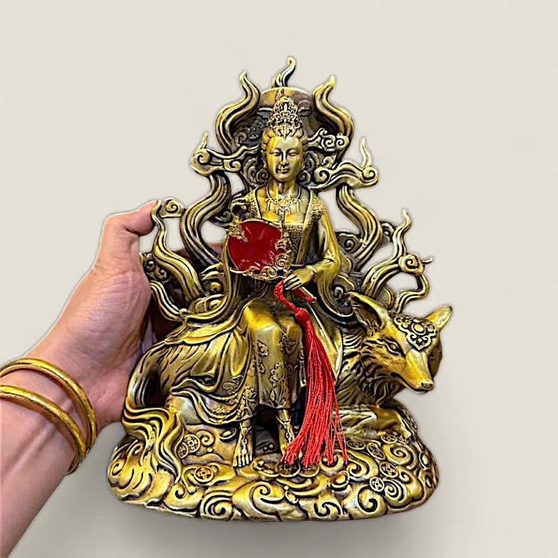 Tượng Cửu vỹ hồ 4 Tượng Cửu vỹ hồ - Ảnh 4