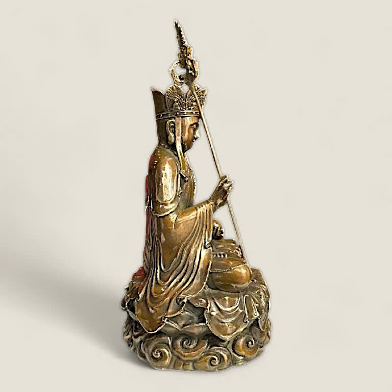 Tượng Phật Địa Tạng Vương Bồ Tát (Size cao 30cm) 6 Tượng Phật Địa Tạng Vương Bồ Tát (Size cao 30cm) - Ảnh 6