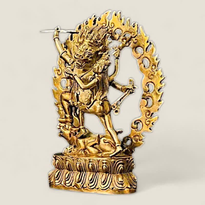 Tượng Yama Dạ Ma Hộ Pháp 4 Tượng Yama Dạ Ma Hộ Pháp - Ảnh 4