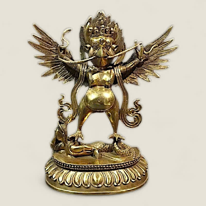 Tượng Thần Kim Sí Điểu Garuda Mật Tông 1 Tượng Thần Kim Sí Điểu Garuda Mật Tông