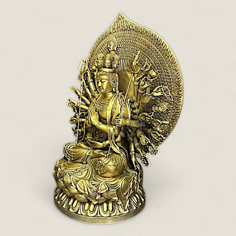 Tượng Phật Thiên Thủ Thiên Nhãn size cực đại 4 Tượng Phật Thiên Thủ Thiên Nhãn size cực đại - Ảnh 4