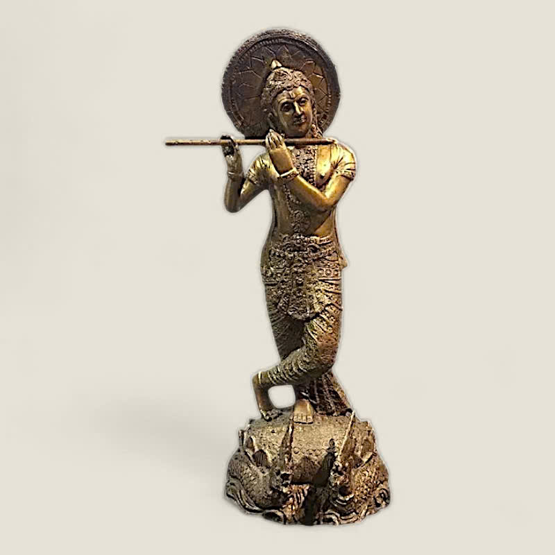 Tượng Krishna - Hóa thân Thần Vishnu 1 Tượng Krishna - Hóa thân Thần Vishnu