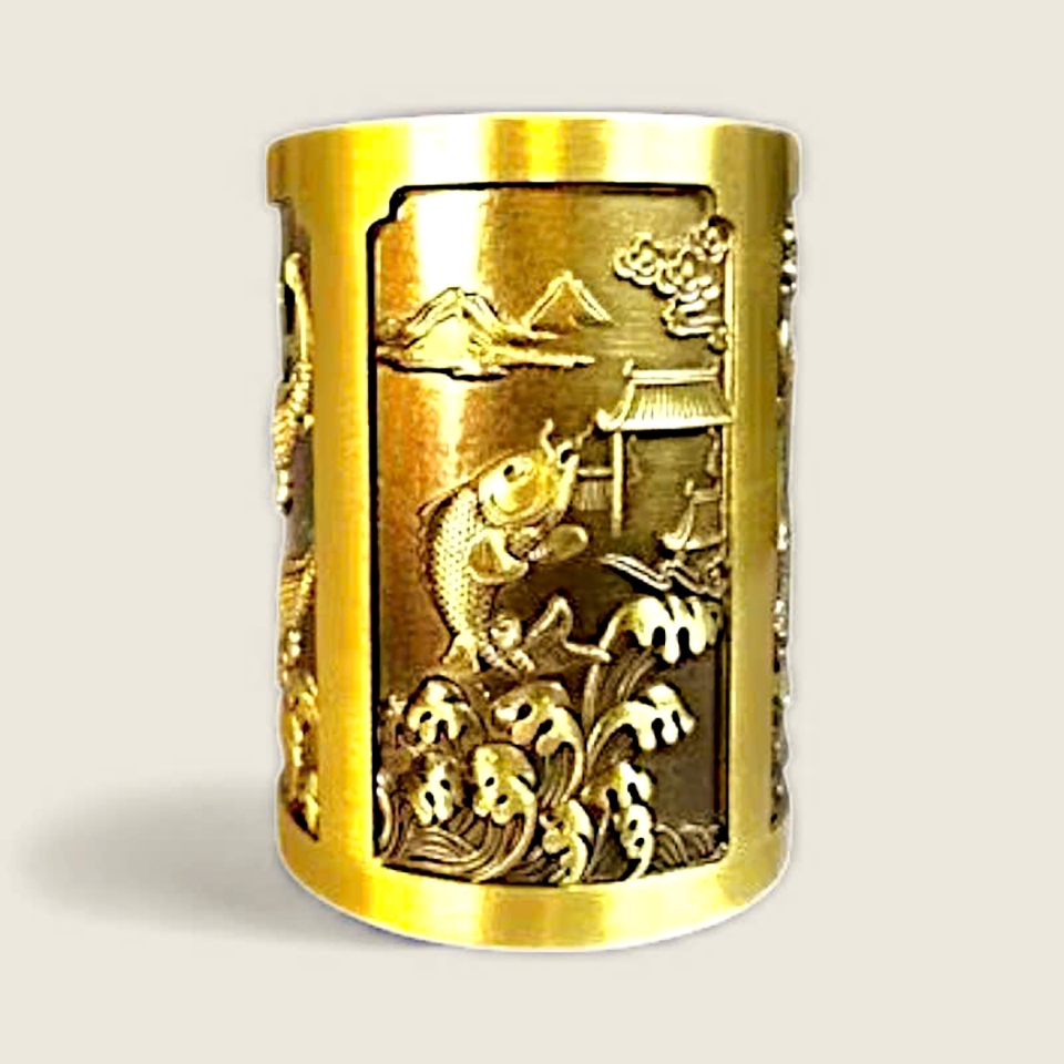 Ống đựng bút Cá chép quần hội 6 Ống đựng bút Cá chép quần hội - Ảnh 6