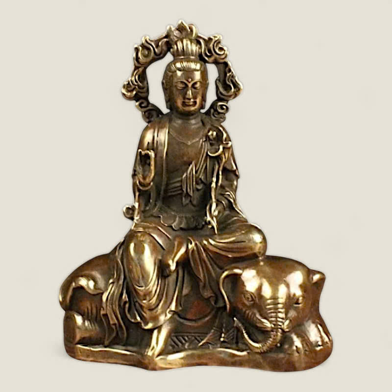 Bộ Tượng Văn Thù, Phổ Hiền Bồ Tát 7 Bộ Tượng Văn Thù, Phổ Hiền Bồ Tát - Ảnh 7