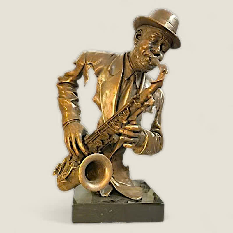 Tượng Nghệ Sĩ Saxophone - Phong cách Châu Âu 1 Tượng Nghệ Sĩ Saxophone - Phong cách Châu Âu