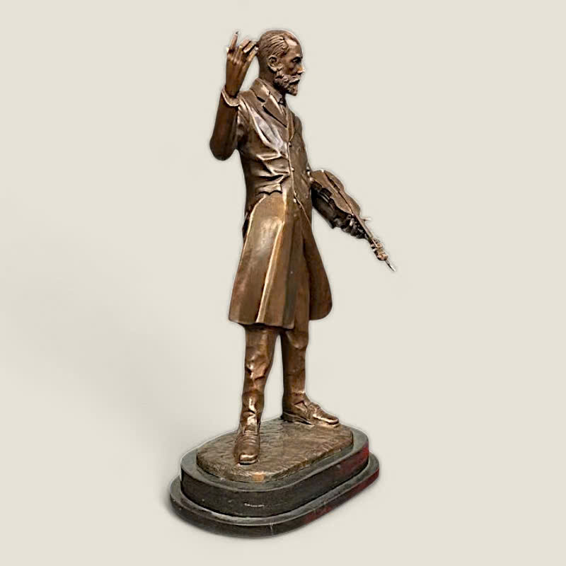 Tượng Nghệ Sĩ Chơi Đàn Violin 10 Tượng Nghệ Sĩ Chơi Đàn Violin - Ảnh 10