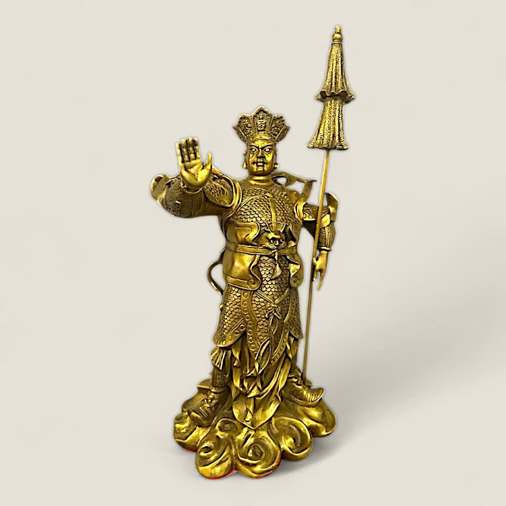 Bộ Tượng Tứ Đại Hộ Pháp Thiên Vương 6 Bộ Tượng Tứ Đại Hộ Pháp Thiên Vương - Ảnh 6