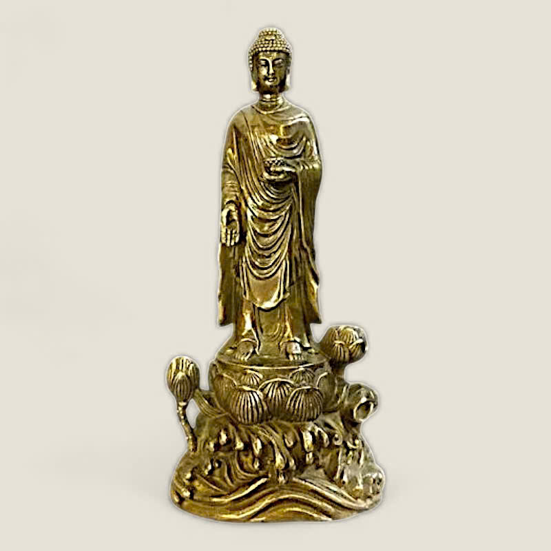 Tượng Phật A Di Đà Tay Ấn Tiếp Dẫn Đạo Sư 1 Tượng Phật A Di Đà Tay Ấn Tiếp Dẫn Đạo Sư