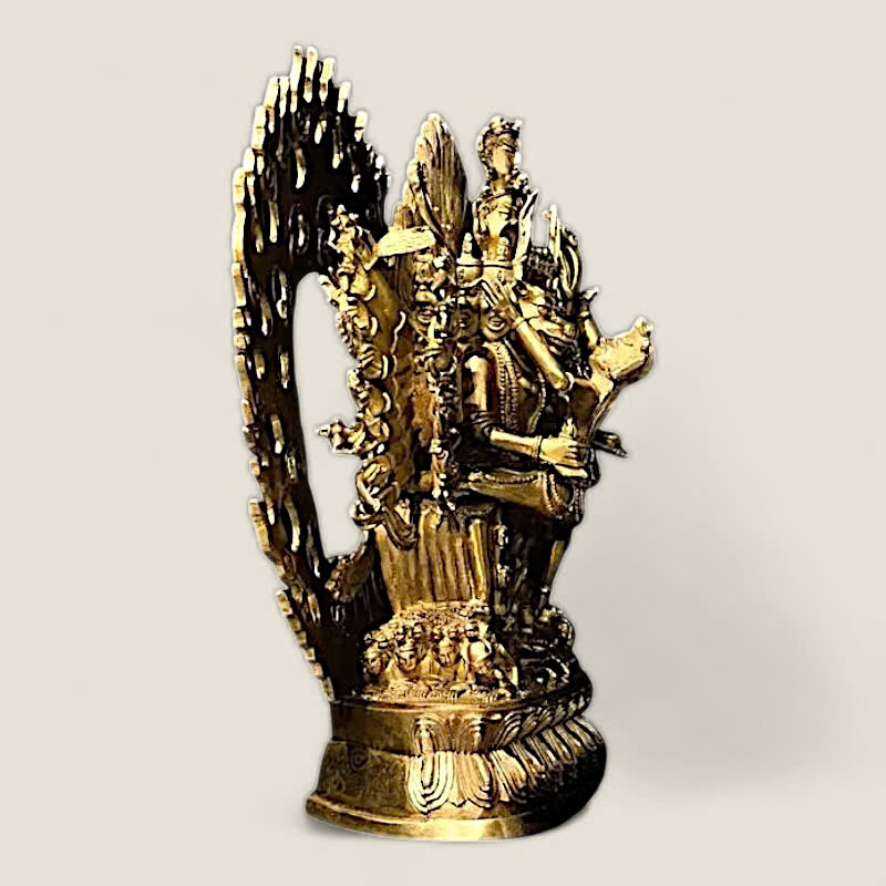 Tượng Đại Uy Đức Yamantaka 8 Tượng Đại Uy Đức Yamantaka - Ảnh 8