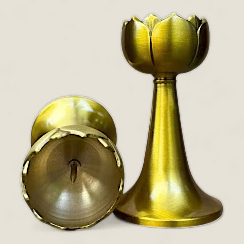 Chân Đèn Hoa Sen 4 Chân Đèn Hoa Sen - Ảnh 4