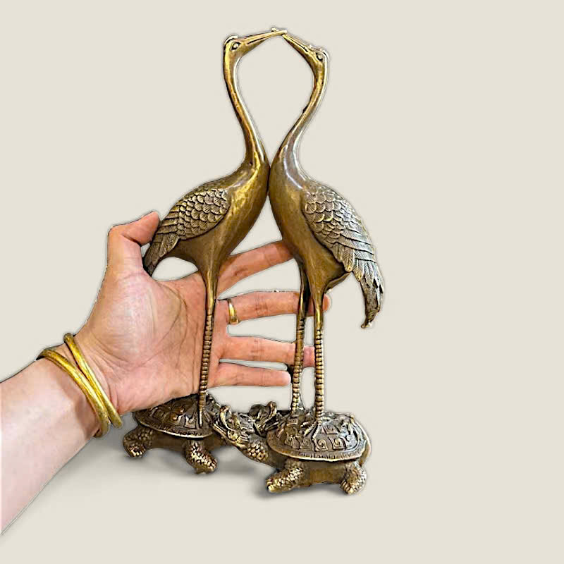 Cặp Tượng Hạc Gia Tiên trưng bàn thờ 7 Cặp Tượng Hạc Gia Tiên trưng bàn thờ - Ảnh 7