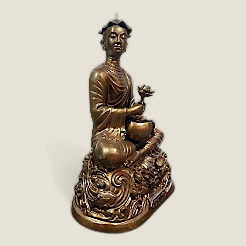 Tượng Thánh Tăng A La Hán Upagupta 5 Tượng Thánh Tăng A La Hán Upagupta - Ảnh 5