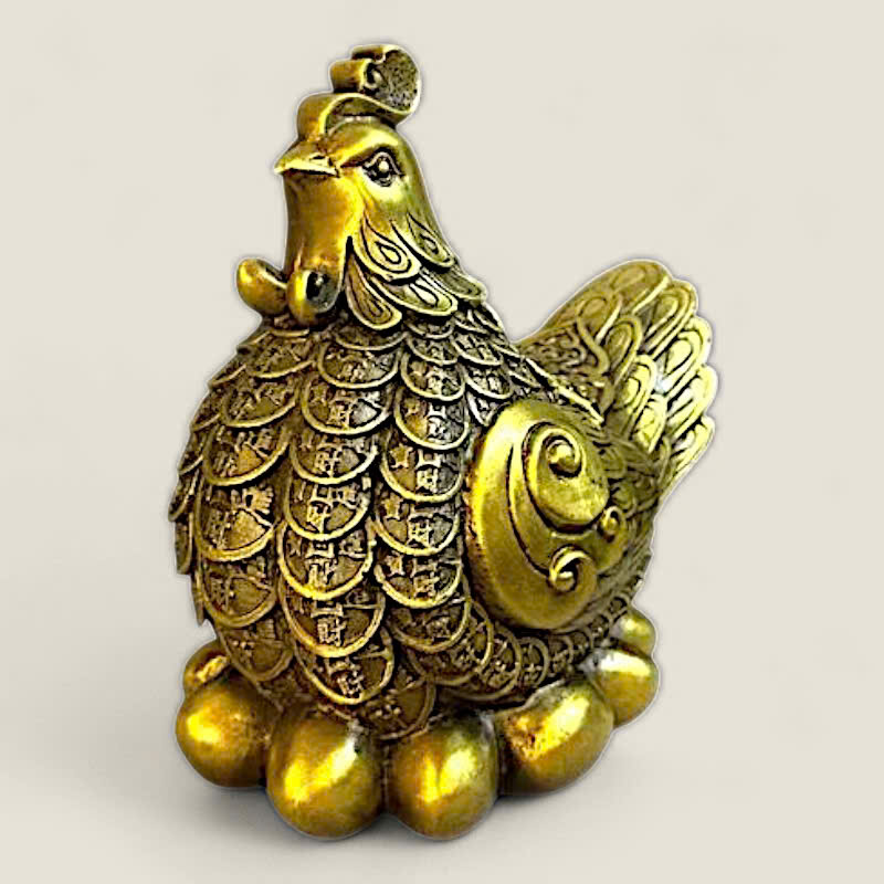 Tượng Kim Kê Đẻ Trứng Vàng 4 Tượng Kim Kê Đẻ Trứng Vàng - Ảnh 4