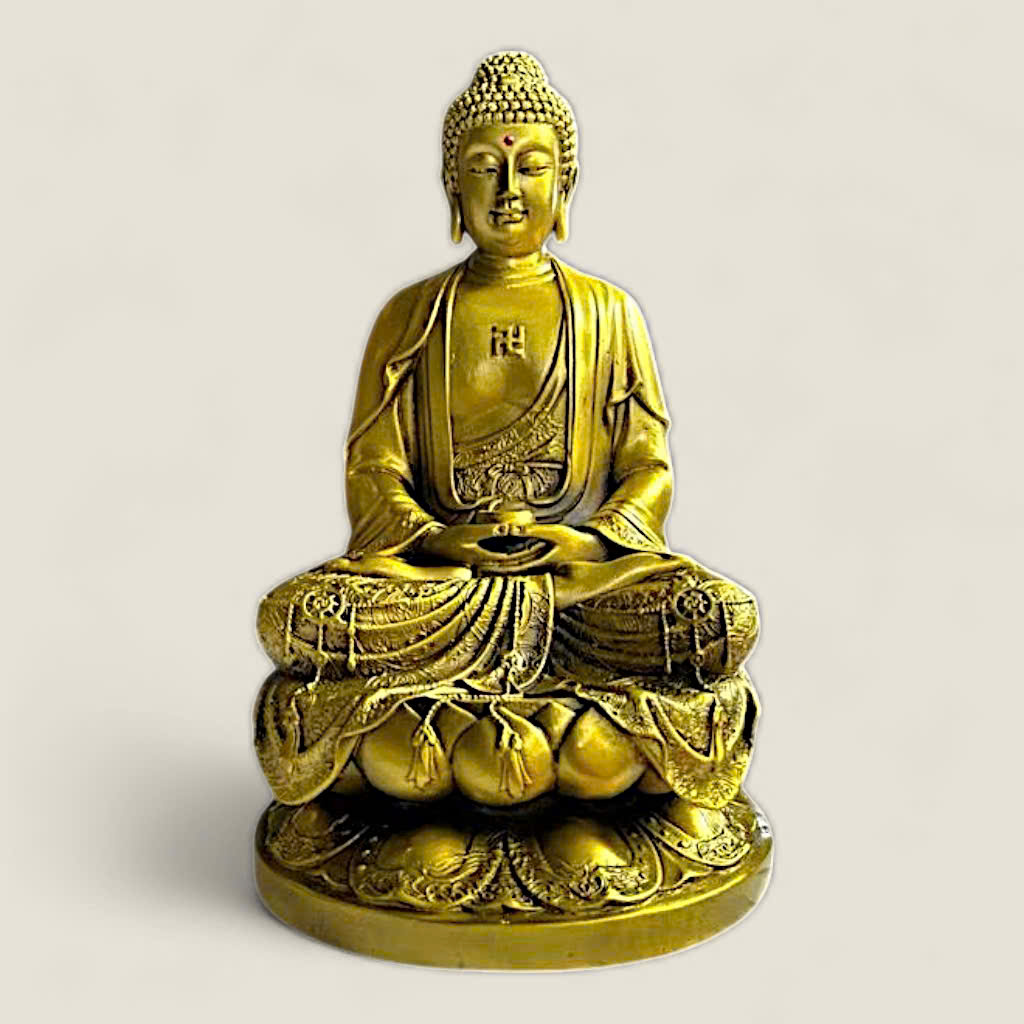 Tượng Phật A Di Đà (đồng vàng) 1 Tượng Phật A Di Đà (đồng vàng)