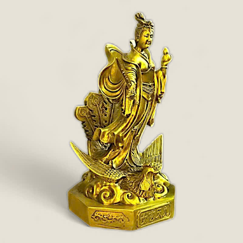 Tượng Cửu Thiên Huyền Nữ - Mẹ Cửu Thiên (size nhỏ) 8 Tượng Cửu Thiên Huyền Nữ - Mẹ Cửu Thiên (size nhỏ) - Ảnh 8