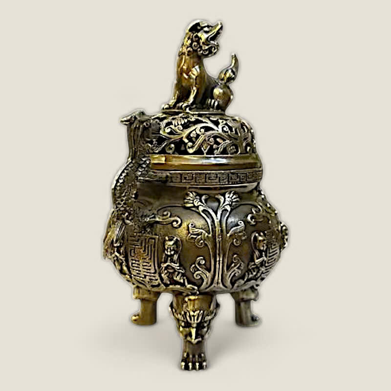 Lư xông trầm nắp Nghê 6 Lư xông trầm nắp Nghê - Ảnh 6