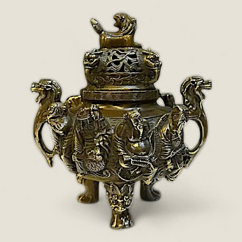 Lư xông trầm bát tiên 1 Lư xông trầm bát tiên