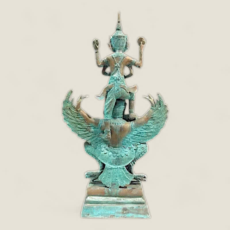Tượng Vishnu cưỡi Garuda Kim Sí Điểu 4 Tượng Vishnu cưỡi Garuda Kim Sí Điểu - Ảnh 4