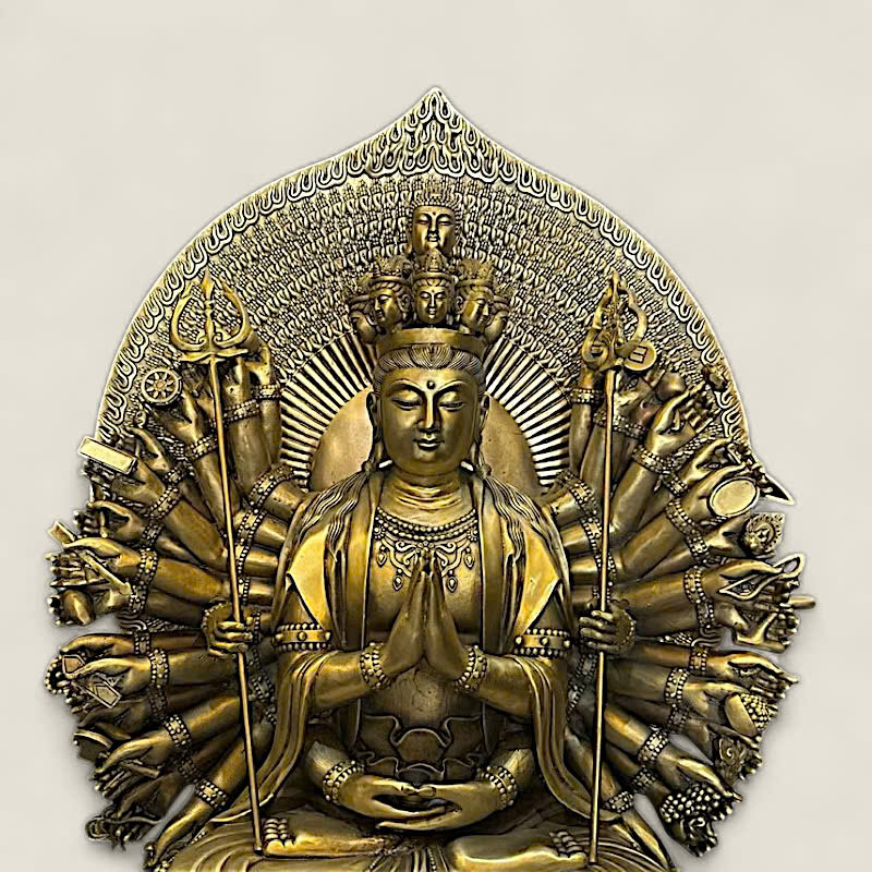 Tượng Phật Thiên Thủ Thiên Nhãn size cực đại 3 Tượng Phật Thiên Thủ Thiên Nhãn size cực đại - Ảnh 3