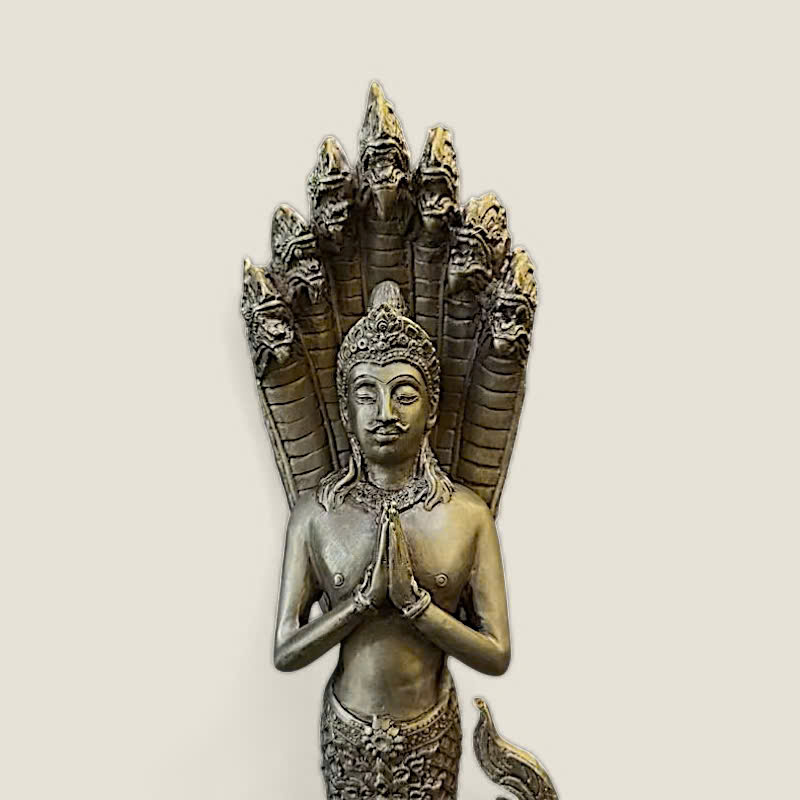 Cặp tượng Thần Rắn Thái Lan 3 Cặp tượng Thần Rắn Thái Lan - Ảnh 3