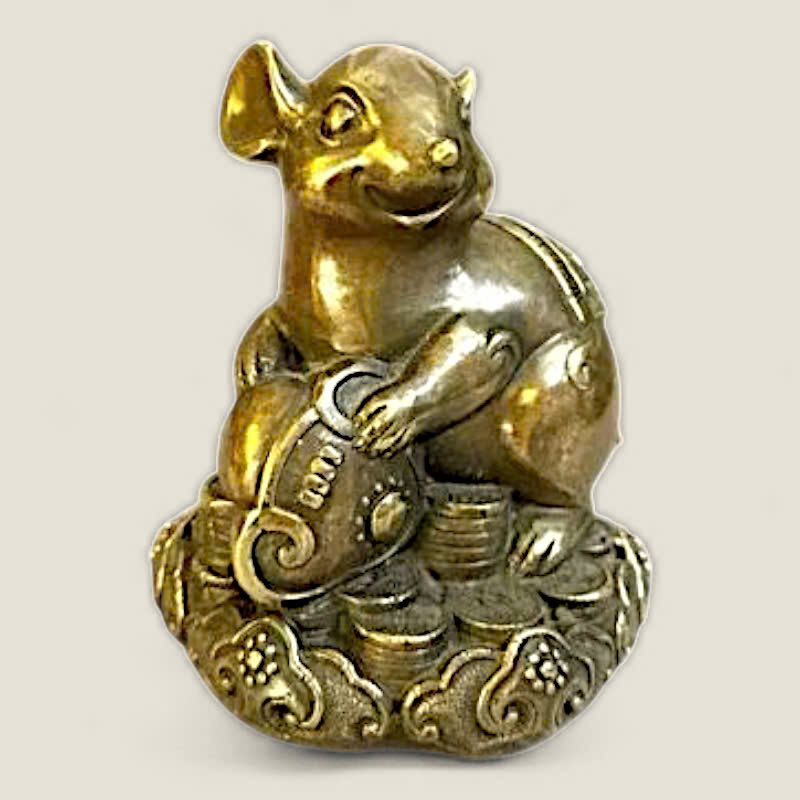 Tượng Chuột Đắc Lộc - Phong thủy 12 con giáp 2 Tượng Chuột Đắc Lộc - Phong thủy 12 con giáp - Ảnh 2