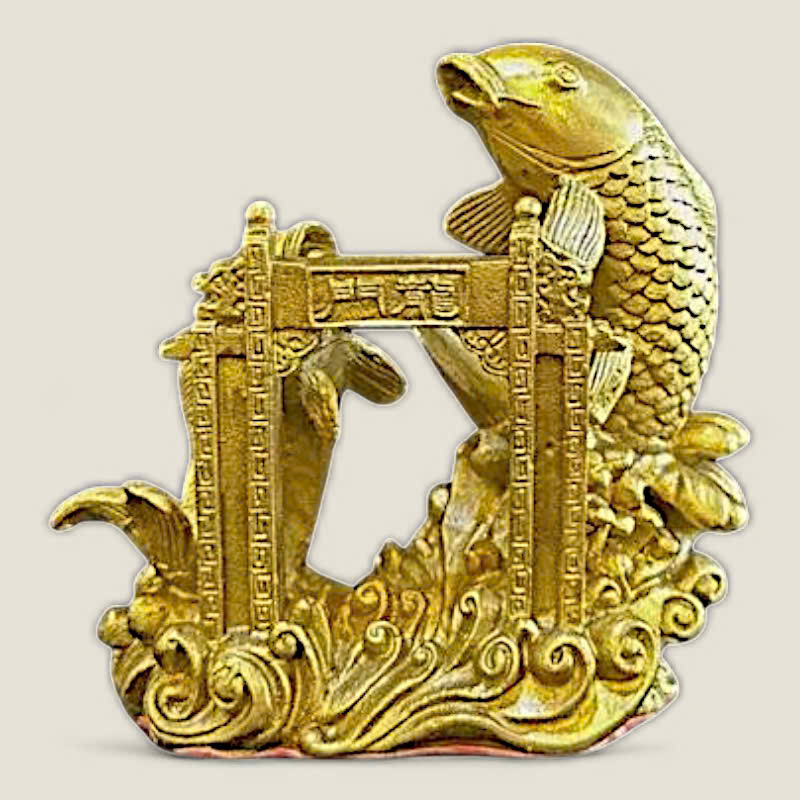 Tượng cá chép vượt vũ môn 5 Tượng cá chép vượt vũ môn - Ảnh 5