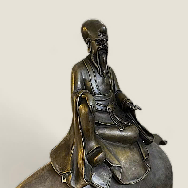 Tượng Ông Thọ Cưỡi Nai Size 60cm 5 Tượng Ông Thọ Cưỡi Nai Size 60cm - Ảnh 5