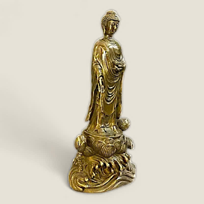 Tượng Phật A Di Đà Tay Ấn Tiếp Dẫn Đạo Sư 4 Tượng Phật A Di Đà Tay Ấn Tiếp Dẫn Đạo Sư - Ảnh 4