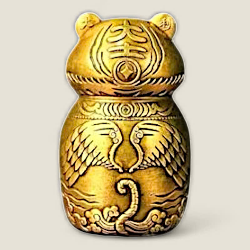 Hủ cọp vàng Hổ mọc thêm cánh 3 Hủ cọp vàng Hổ mọc thêm cánh - Ảnh 3