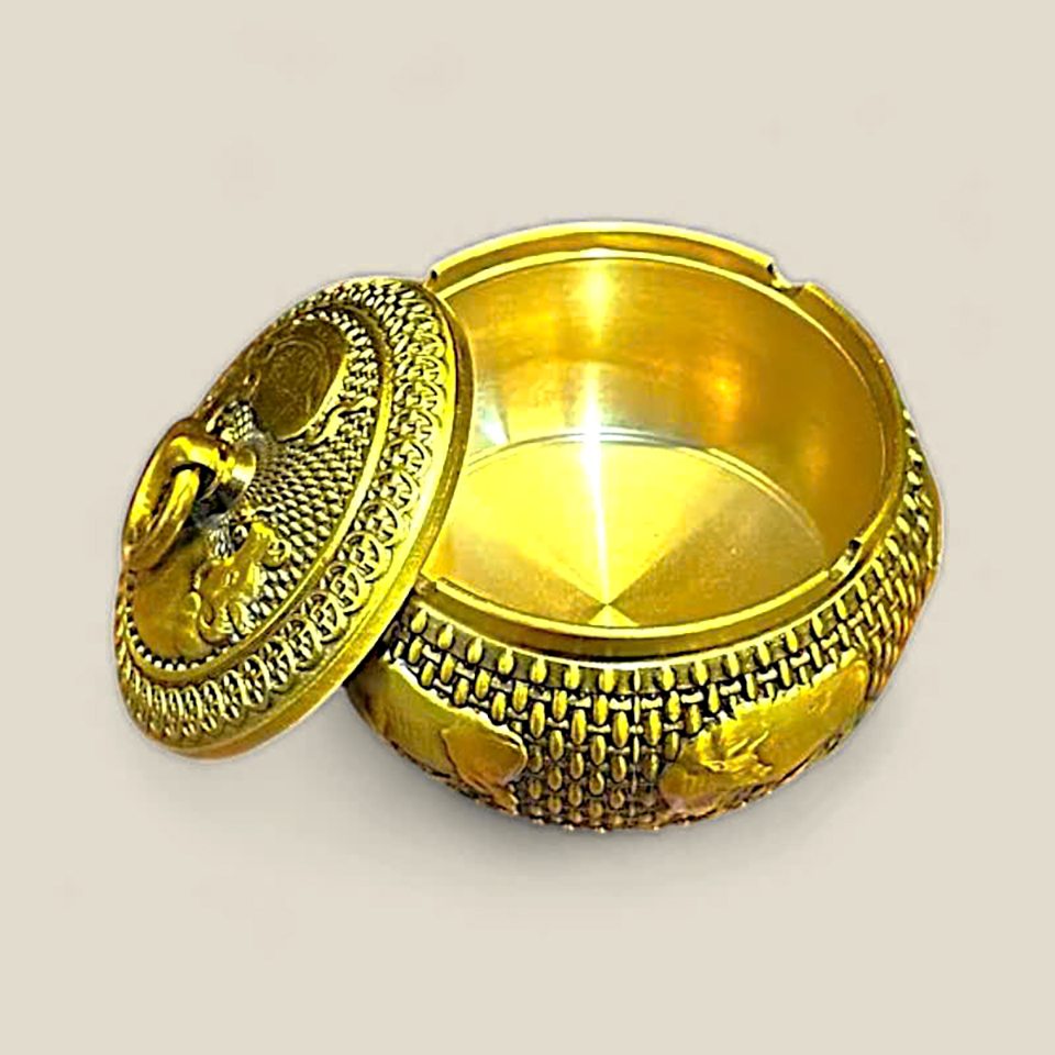 Gạt tàn thuốc hoa văn Trâu 3 Gạt tàn thuốc hoa văn Trâu - Ảnh 3