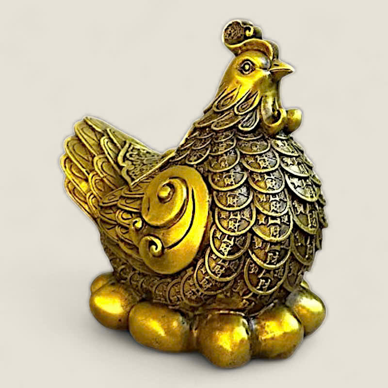 Tượng Kim Kê Đẻ Trứng Vàng 2 Tượng Kim Kê Đẻ Trứng Vàng - Ảnh 2