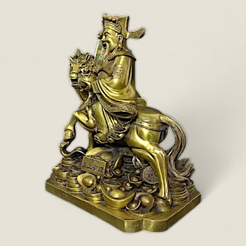 Tượng Thần Tài Cưỡi Ngựa 4 Tượng Thần Tài Cưỡi Ngựa - Ảnh 4