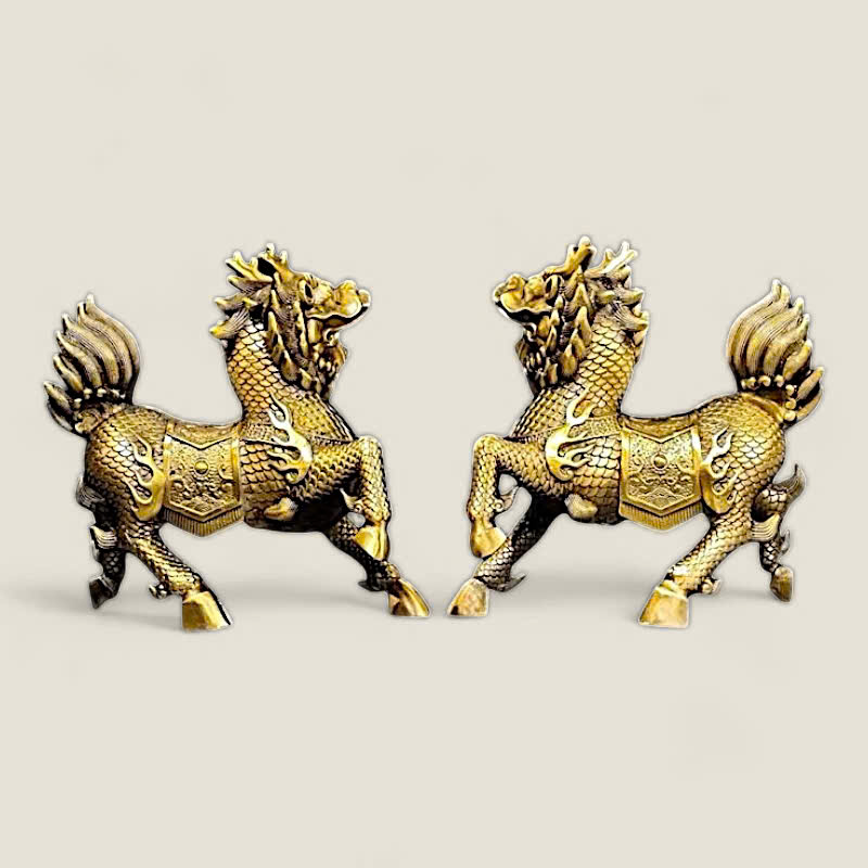 Cặp Song Lân Hoàng Kỳ Mã 2 Cặp Song Lân Hoàng Kỳ Mã - Ảnh 2