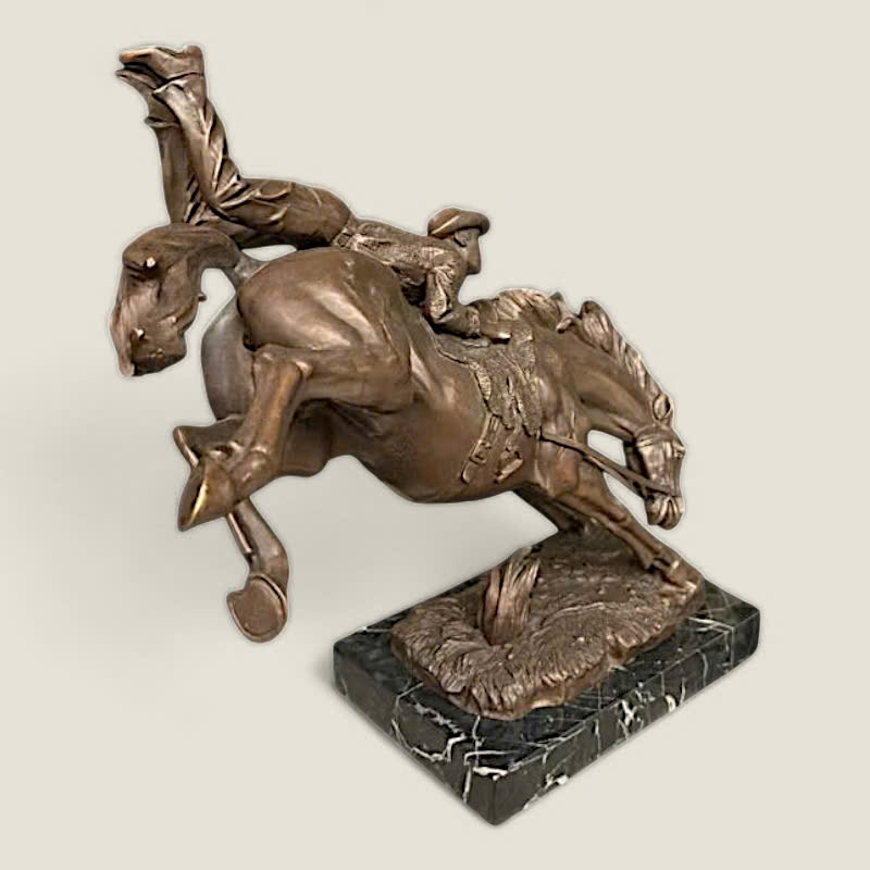 Tượng Cao Bồi Cưỡi Ngựa Phong Cách Châu Âu 3 Tượng Cao Bồi Cưỡi Ngựa Phong Cách Châu Âu - Ảnh 3