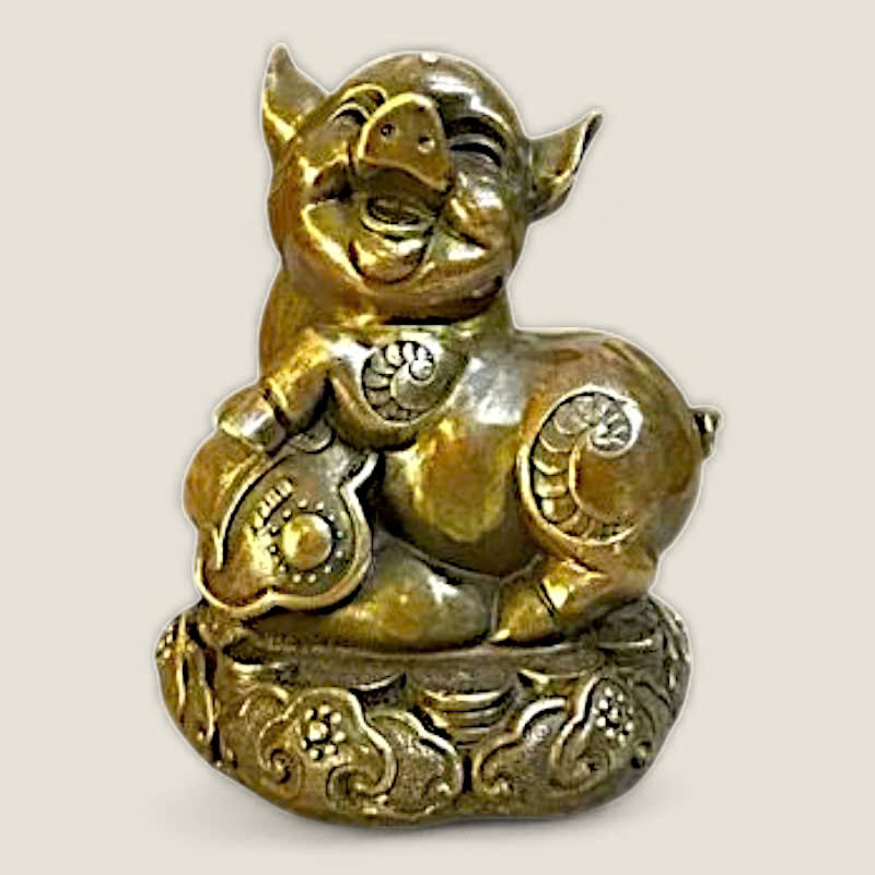 Tượng Heo Đắc Lộc - Phong thủy 12 con giáp 1 Tượng Heo Đắc Lộc - Phong thủy 12 con giáp