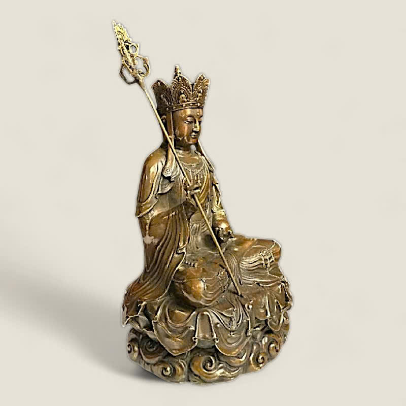 Tượng Phật Địa Tạng Vương Bồ Tát (Size cao 30cm) 3 Tượng Phật Địa Tạng Vương Bồ Tát (Size cao 30cm) - Ảnh 3