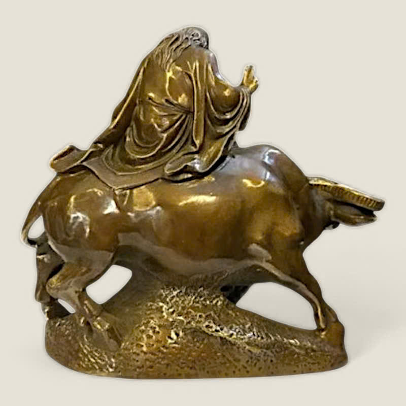 Tượng Lão Tử cưỡi trâu 4 Tượng Lão Tử cưỡi trâu - Ảnh 4