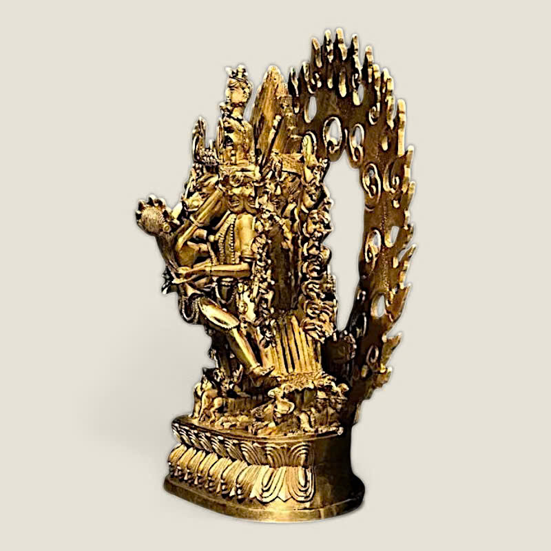 Tượng Đại Uy Đức Yamantaka 3 Tượng Đại Uy Đức Yamantaka - Ảnh 3